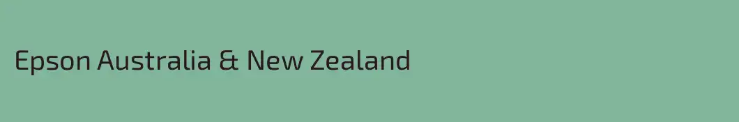 Epson Australia & New Zealand